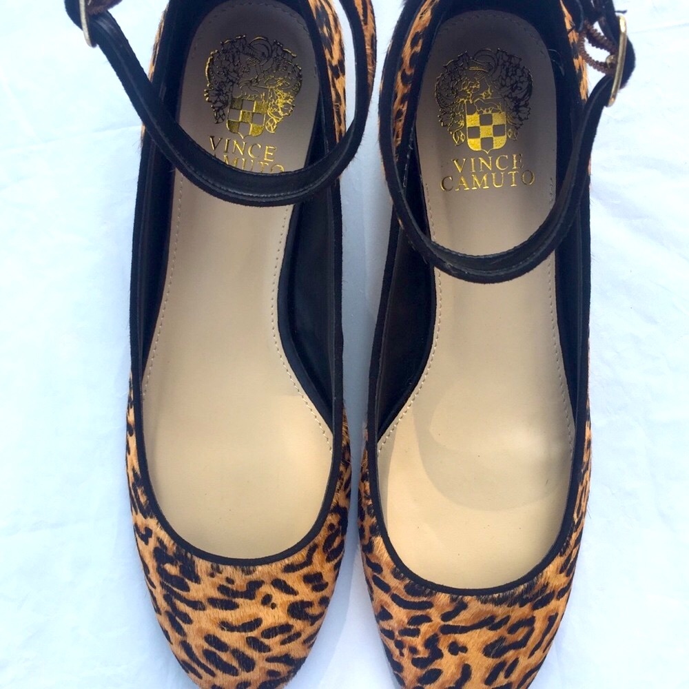 Vince Camuto Attera Leopard Flats Sz. 7.5 $35